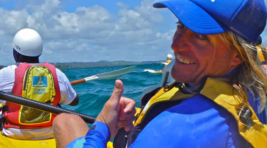 Thumbs up with Go Sea Kayak