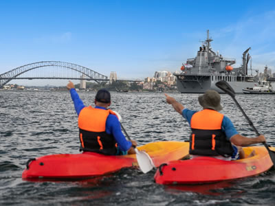Go Sea Kayak Sydney harbour kayak tour
