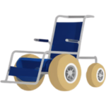 Go Sea Kayak Byron Bay - Accessibility - Beach wheelchair